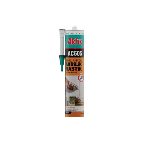 Akfix Akrilik Mastik 500 gr – 24 Adet