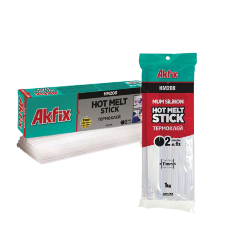 Akfix Mum Silikon Yapıştırıcı 16 kg / 1 kg