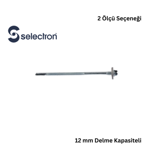 Selectron İnce Sık Diş 12 mm Deler Panel Vidası – Koli